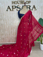 Pink n Blue Kota Doriya Saree 312