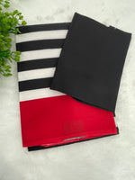 Black n Red Pure Cotton Handblom Saree