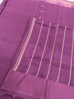 Onion Pink Pure Katan Designer saree 02
