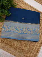 Royal Blue Semi Silk Saree 25
