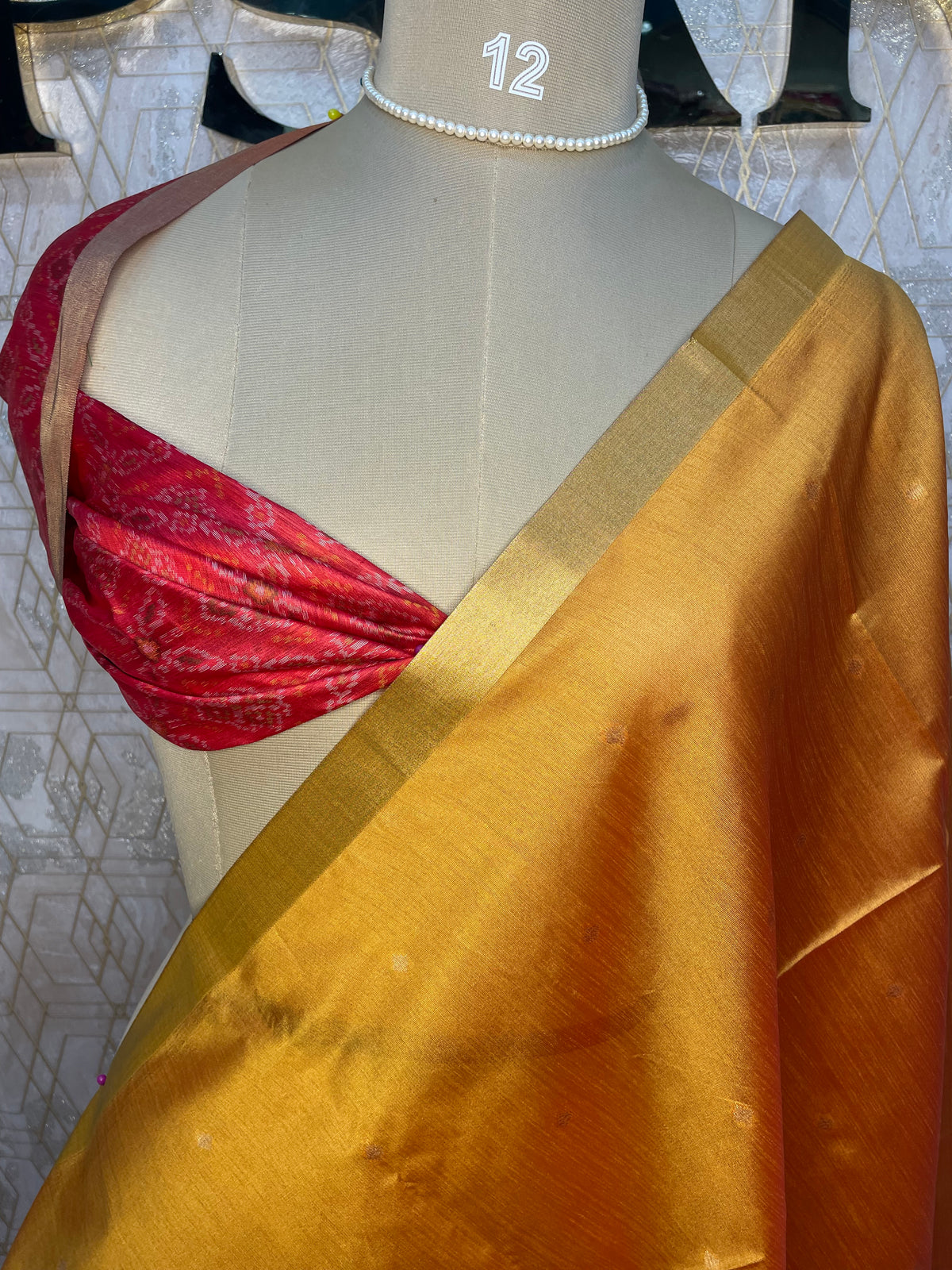 Yellow Soft Tissue Saree 82