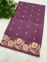 Onion Pink Pure Katan Designer saree 02