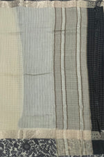 Cream Assam Silk Saree 23