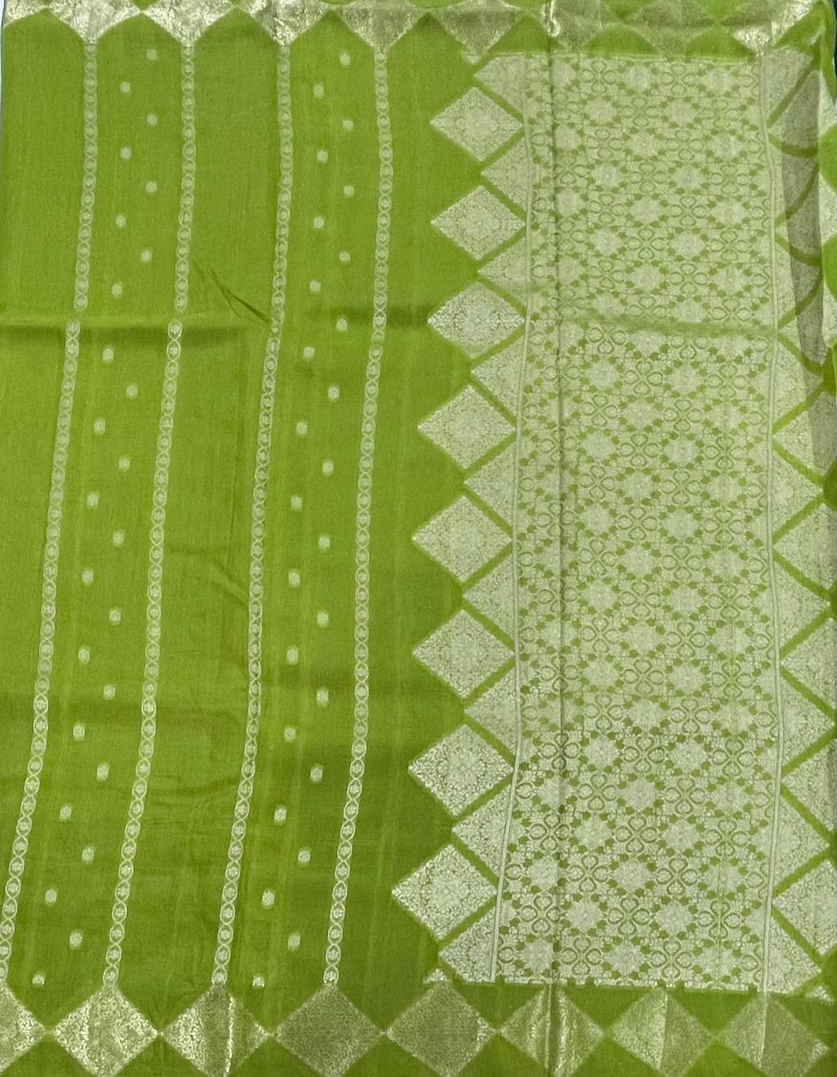 Pista Green Tussur Saree 36