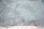 Pastel Blue Crush Tissue Hand Paint