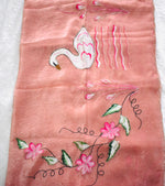 Pastel Pink Crush Tissue Hand Paint