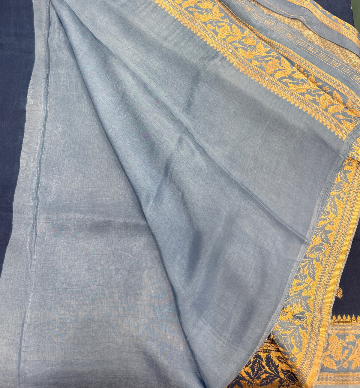Royal Blue Semi Silk Saree 25