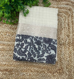 Cream Assam Silk Saree 23