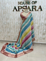 Pink Bombay Crepe Silk Saree 47