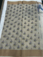 Cream Organza Digital Print Designer Saree 09