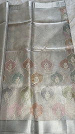 Silver Tissue Saree