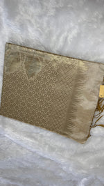 Traditional Cream Saree