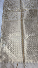 Traditional Cream Saree