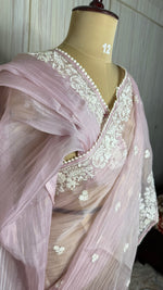 Pastel Pink Tissue Shimmer with Sequin