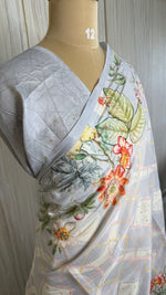 Grey Soft Tussar Saree