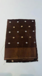 Brown Butta With Satin Border