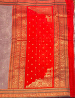 Purple n Orange Soft Silk Vintage Saree 300