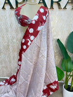 Red ZariKota Check’s Saree 89
