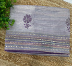 Light Purple Soft Tissue Sequence Work Saree 17