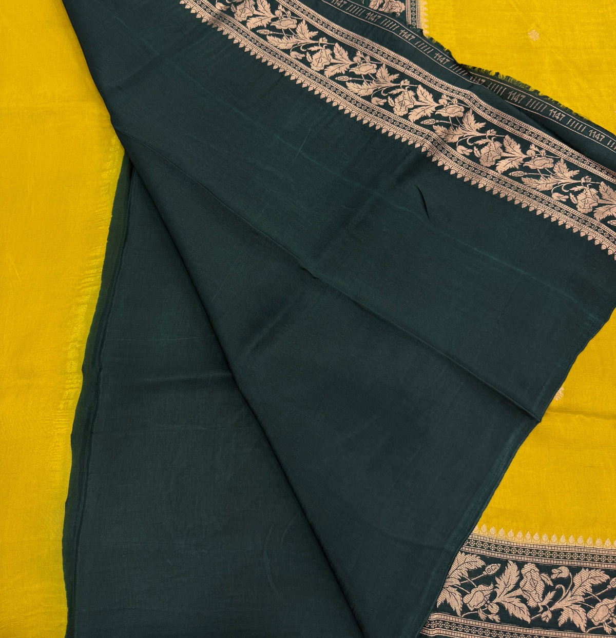 Yellow Semi Silk Saree 25