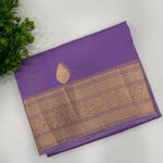 Light Purple Pure Kora Organza Antique saree 02