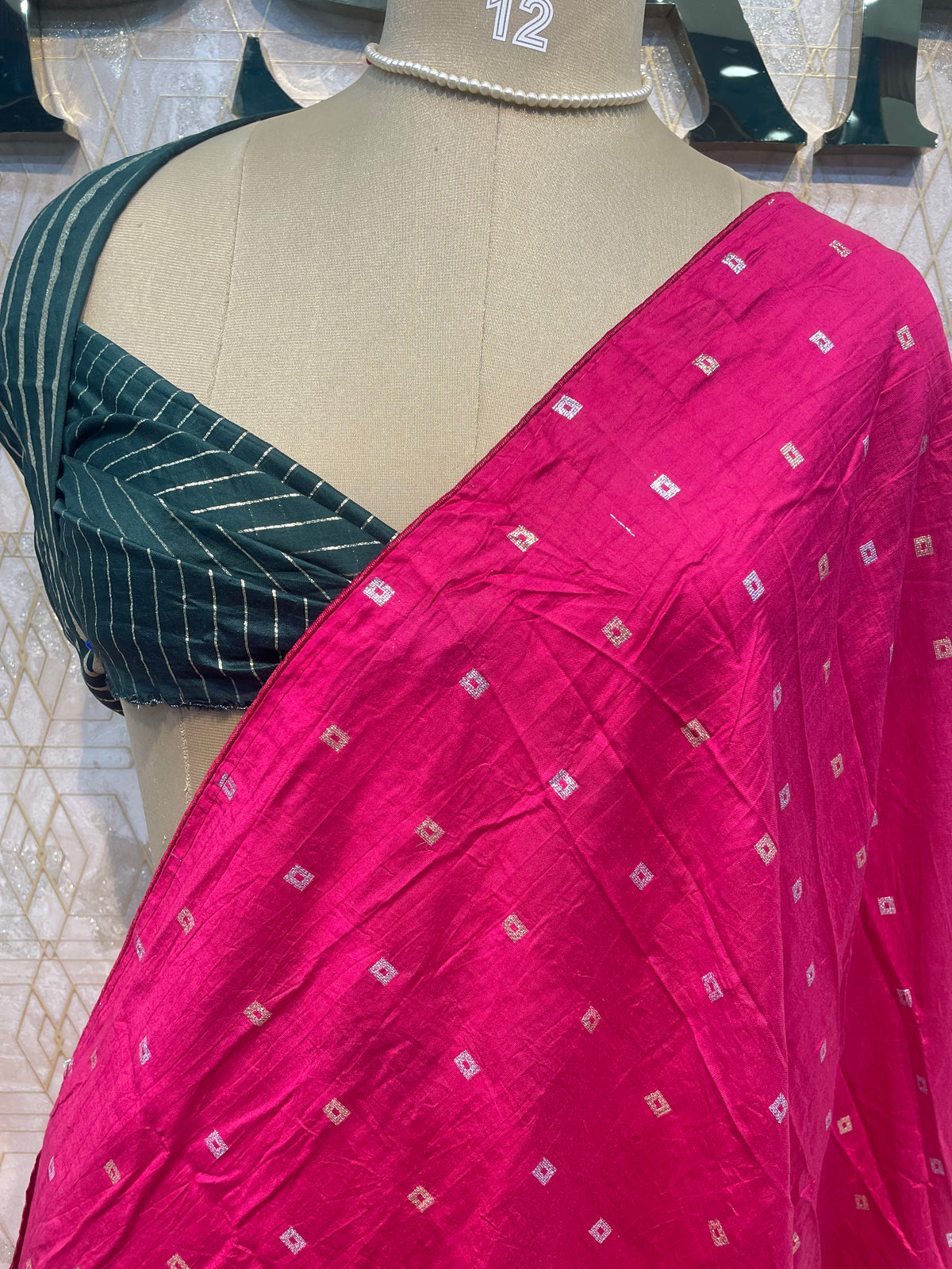 Pink Semi Silk Saree 42