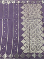 Lilac Tussur Saree 36