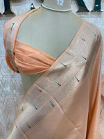 Peach Tissue Paithani Border Saree 76