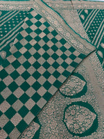 GreenPure Banarasi Crepe Self Saree 03