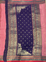 Pink n Purple Soft Silk Vintage Saree 300