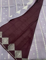 Onion Pink Tussur Saree 36