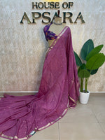 Pink Semi Silk Saree 105