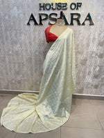 Cream Semi Silk Saree 42
