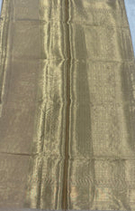 Gold Pure Tissue Brocade Saree 11