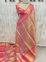 Pink Tissue Brocade Saree 54
