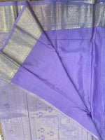 Lavender Semi Kanchi Tissue Saree 15