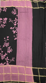 Lilac Assam Silk Saree 23