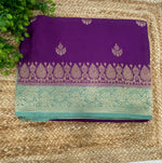 Purple Semi Silk Saree 25