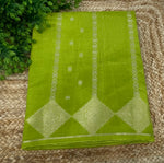 Pista Green Tussur Saree 36