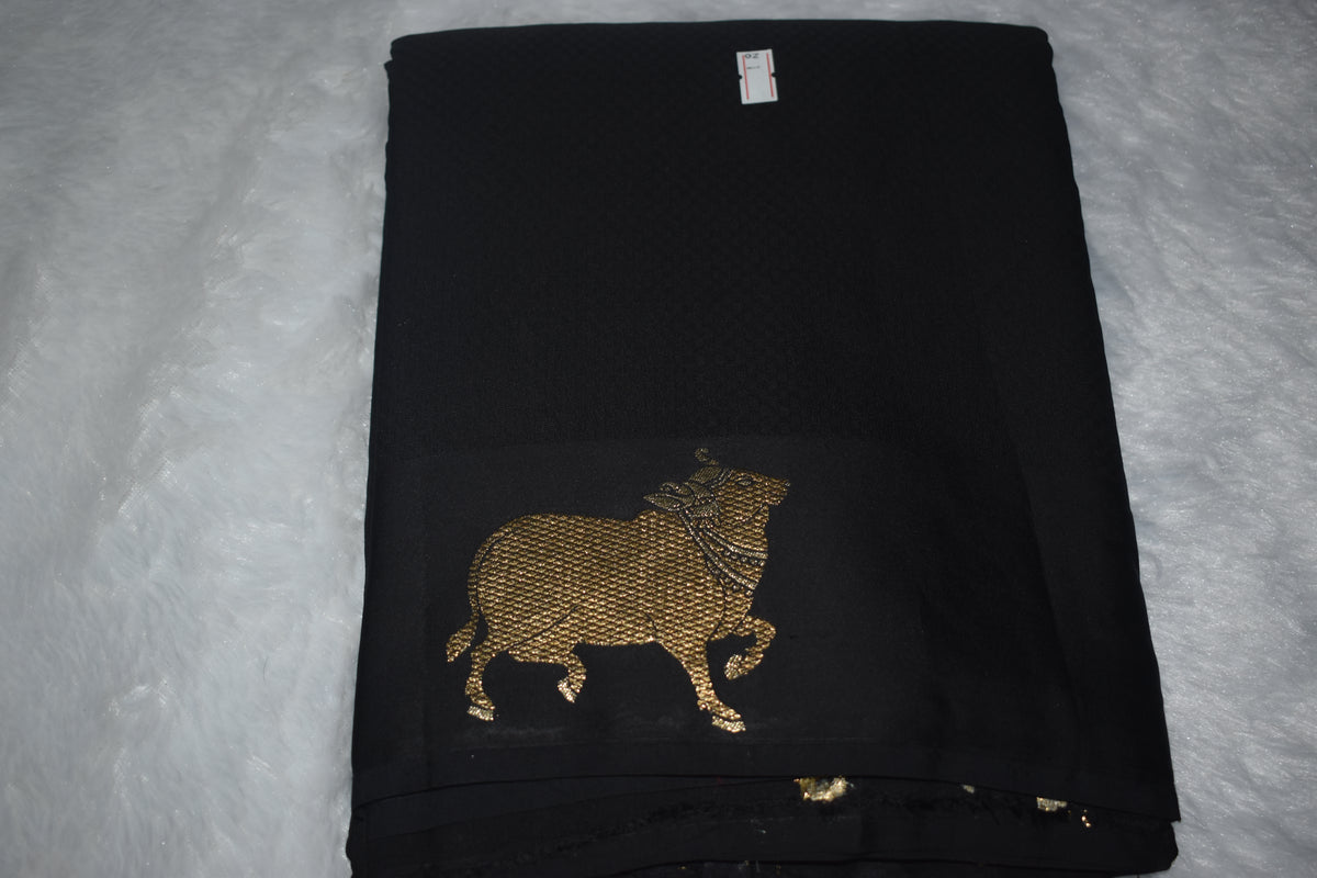 BlackMango Raw Silk