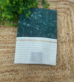 Green n Cream Assam Silk Saree 23