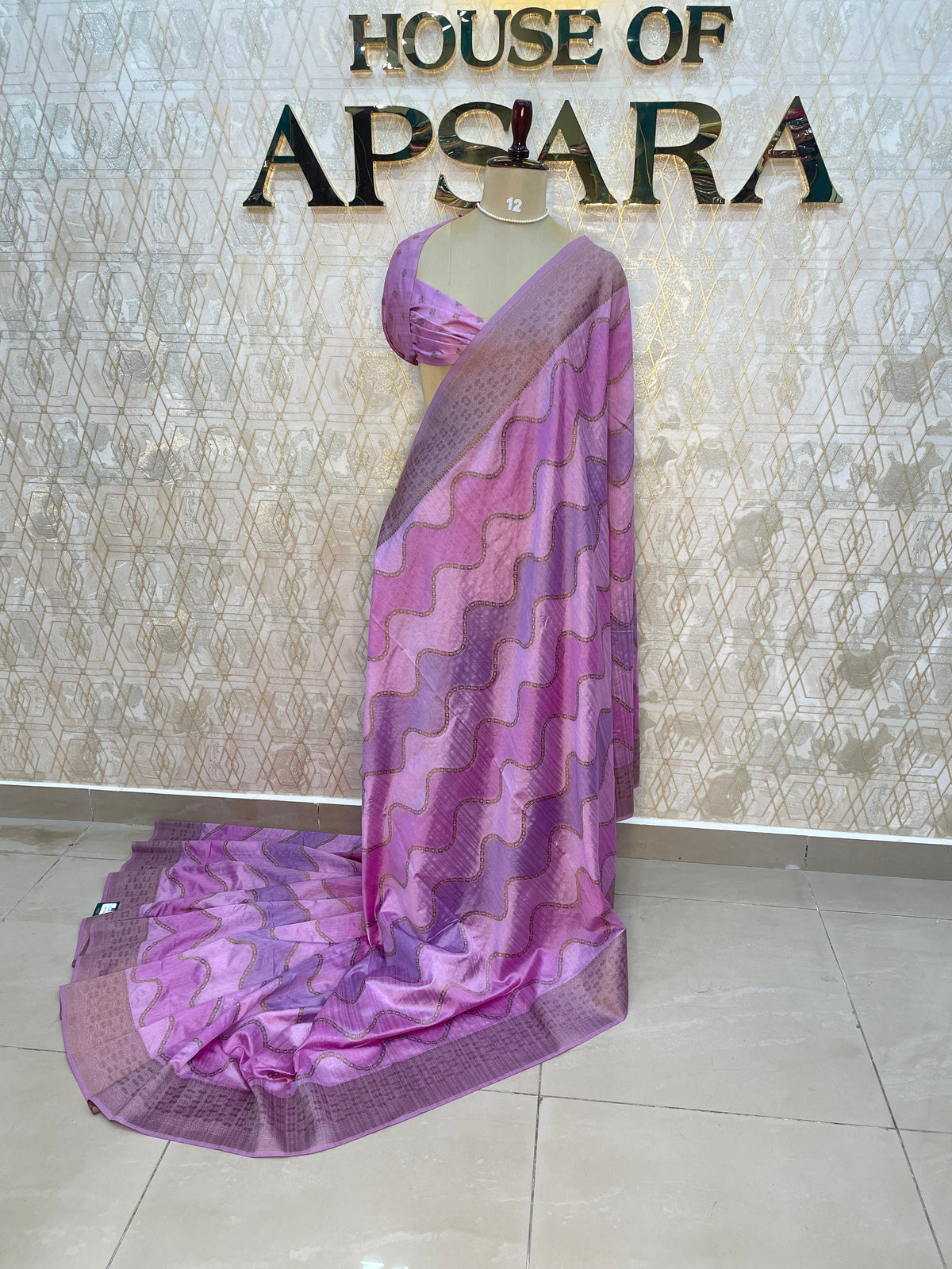 Pink Georgette Saree 26