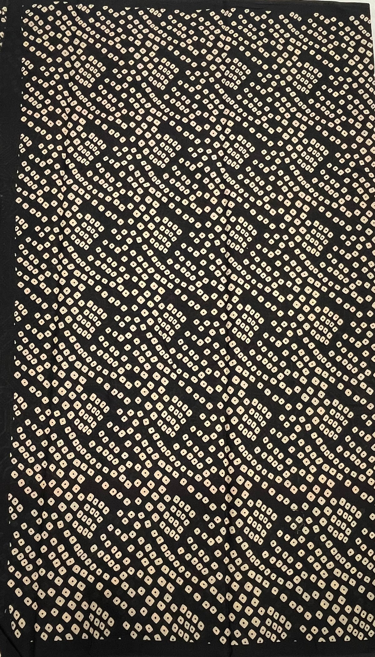 Black n Navy Blue Pure Cotton Handblom Saree