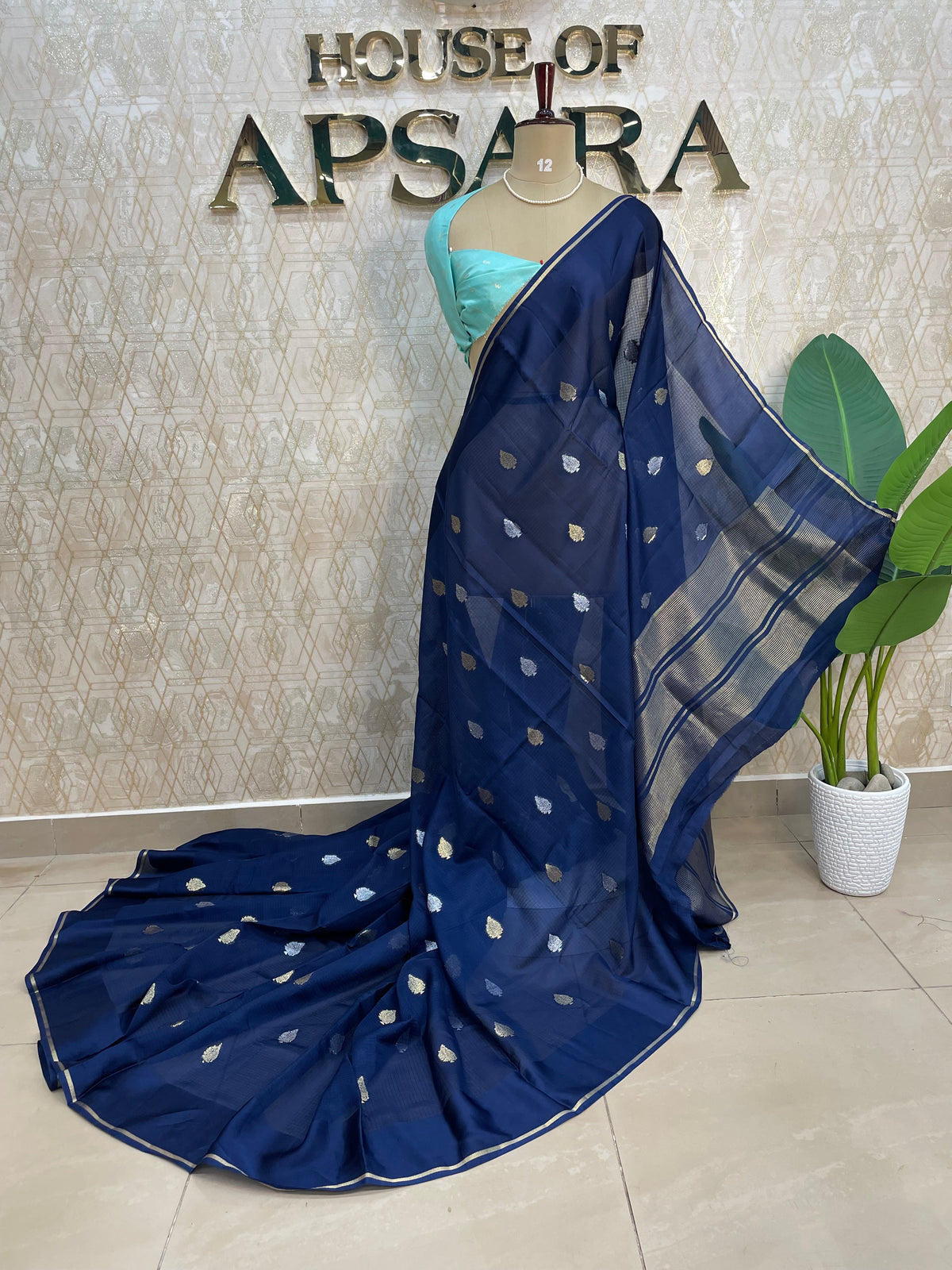 Blue Kota Doriya Saree 312