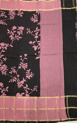 Baby Pink Assam Silk Saree 23