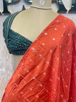 Orange Semi Silk Saree 42