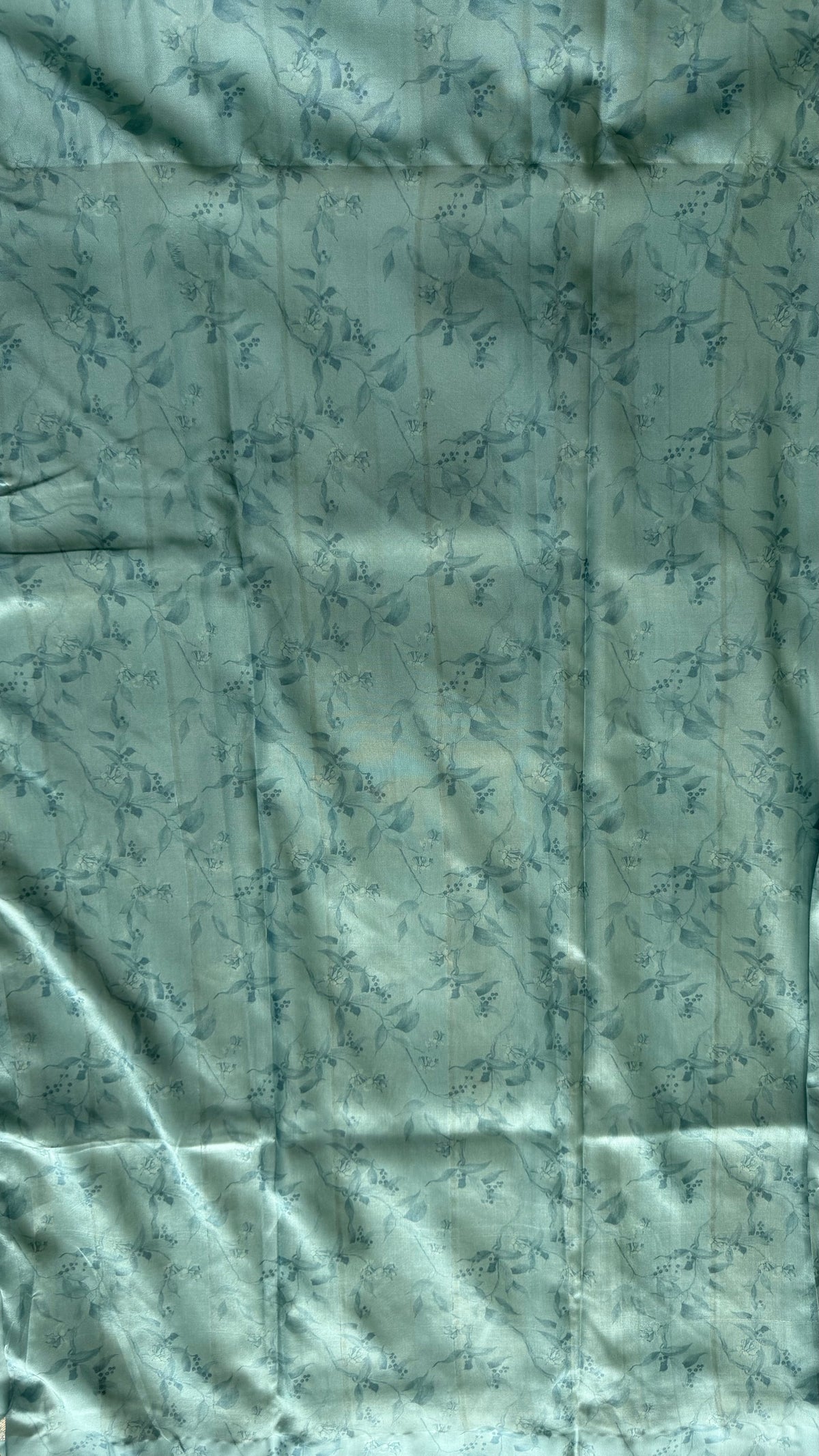 Pastel Sky Banarasi Soft tussarDigital print