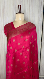 Pink Tussar silk