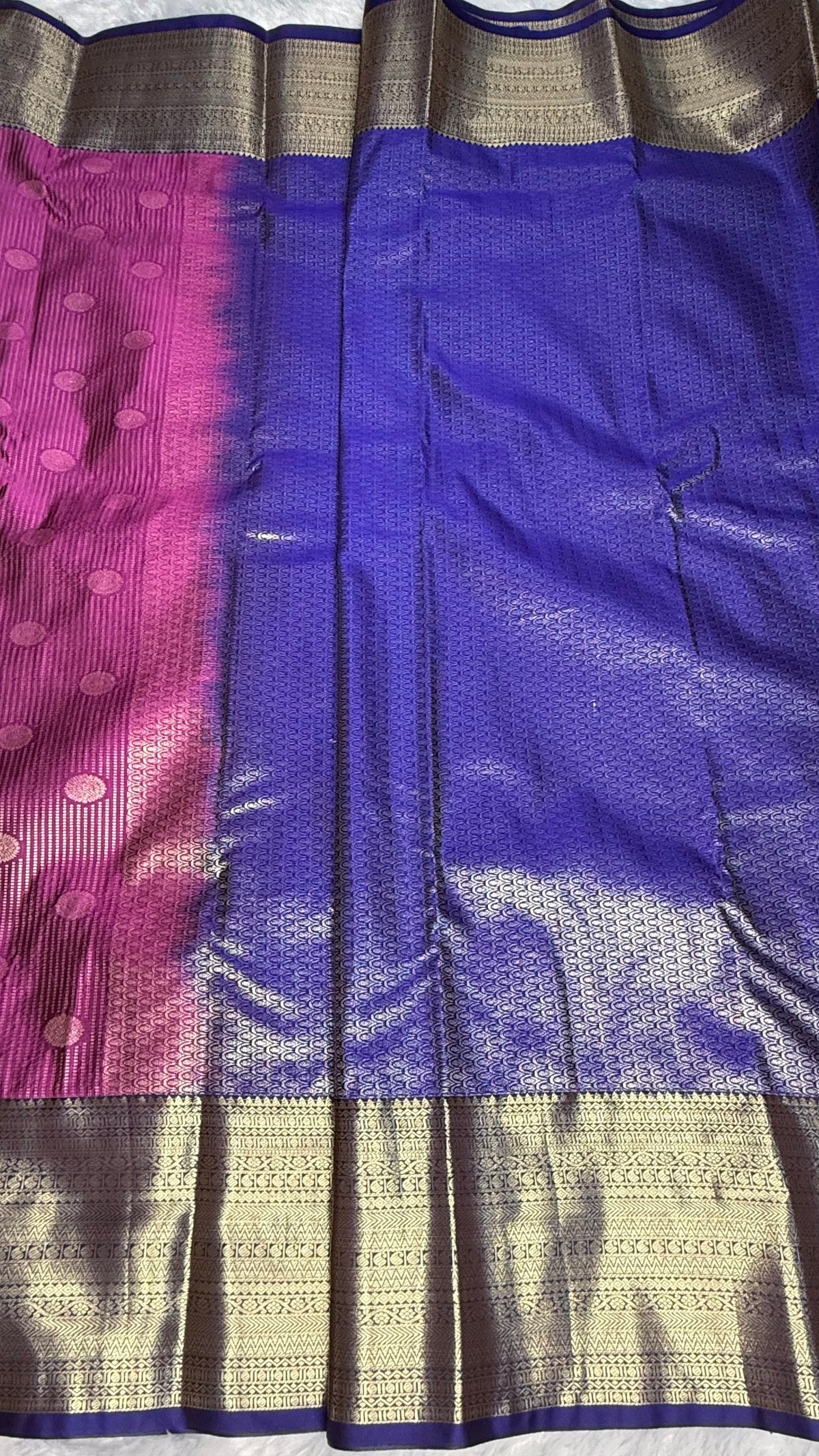 Onion Pink n Purple Semi Silk