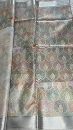 Silver Tissue Saree